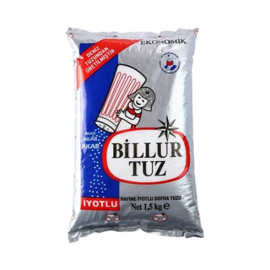 BILLUR IYOTLU TUZ 1,5 KG