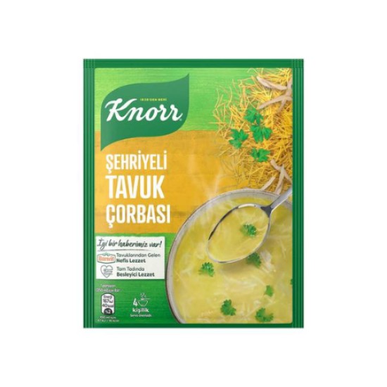 KNORR CORBA SEHRIYELI TAVUK 51 GR