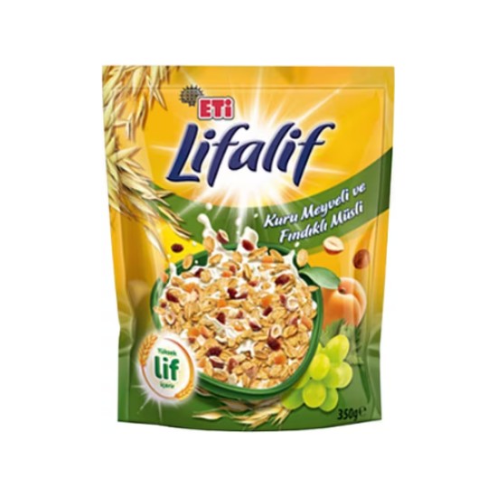 ETI LIFALIF KURU MEYVELI FINDIKLI 12 X 350 GR