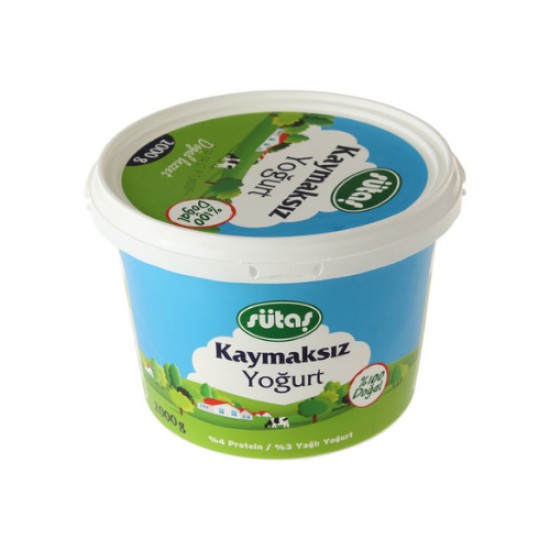 SUTAS KAYMAKSIZ YOGURT 2 Kg.    