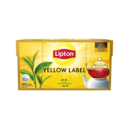 LIPTON YELLOW LABEL TEA(LYL)DEML.POS. 100 X 3,2 GR