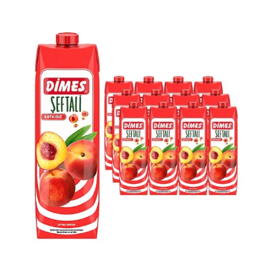 DIMES %100 SEFTALI & ÜZÜM SUYU 1 LT 12 X
