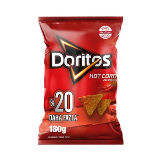 DORITOS HOT CORN SÜP.BOY 130 GR    