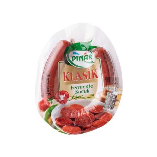PINAR KLASIK FERMENTE SUCUK 225 Gr.