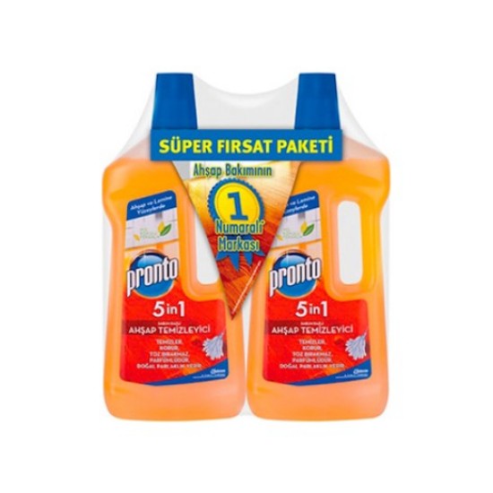 PRONTO AHSAP VE LAMINE YUZEY TEMIZLEYICI 2 X 750 ML