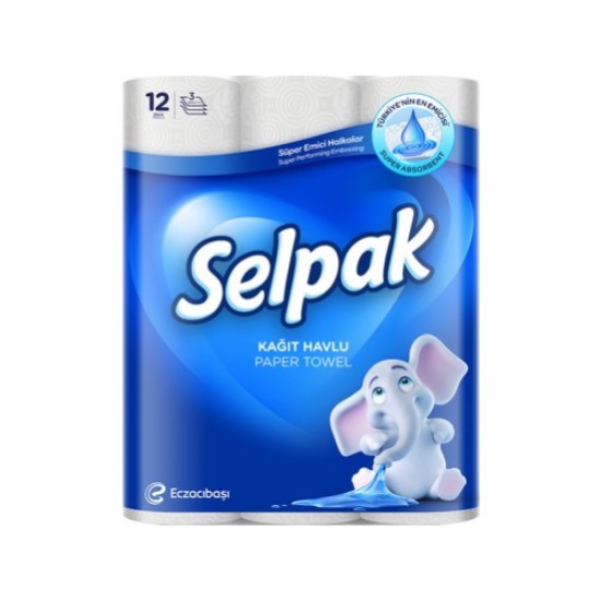 SELPAK HAVLU  12LI