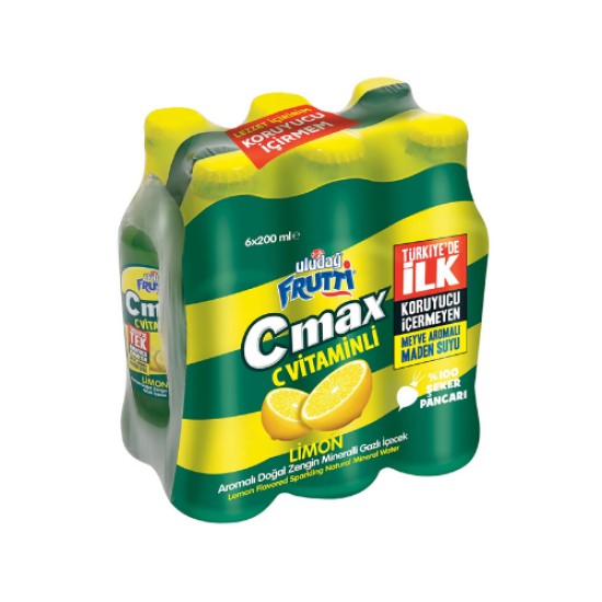 ULUDAG FRUTTI C MAX LIMONLU 6 X 200 ML
