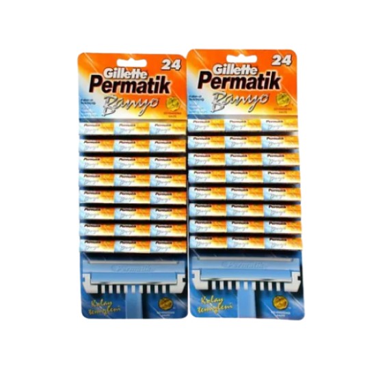 PERMATIC BATH CARTELA SINGLE BLADE