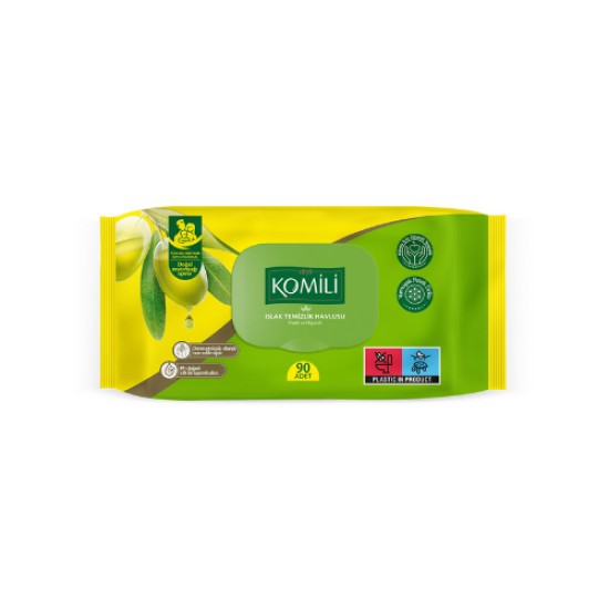 KOMILI ISLAK HAVLU 90 LI