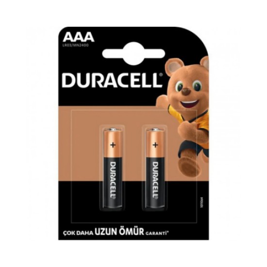 DURACELL AAA INCE KALEM PIL 10 X 2LI