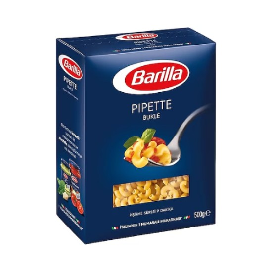 BARILLA PIPETTE (BUKLE) 500 GR.