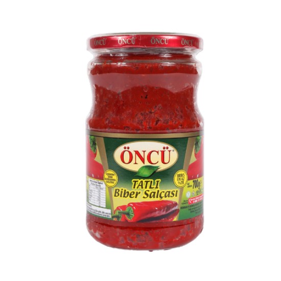 ONCU BIBER SALCASI TATLI CAM 700 Gr.