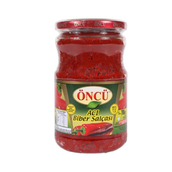 ONCU BIBER SALCASI ACI CAM 700 Gr.