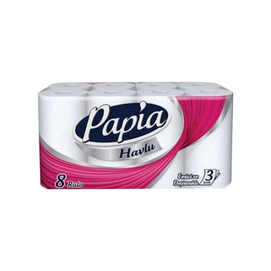 PAPIA HAVLU (3 LÜ) 8 X 3LÜ