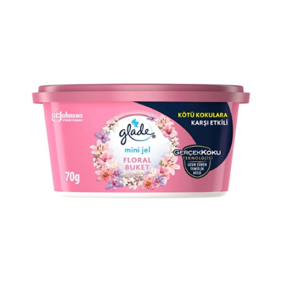 GLADE MINI JEL FLORAL 