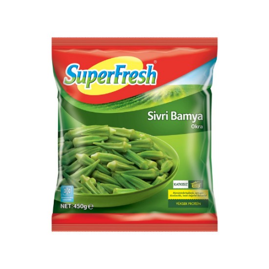 SUPERFRESH SIVRI BAMYA 450 GR.