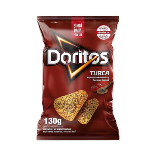DORITOS CORN CHIPS WITH TOMATO SEASONING