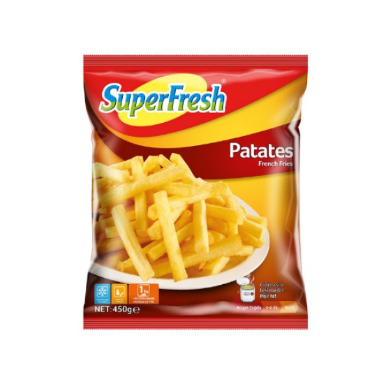SUPERFRESH PATATES 450 GR