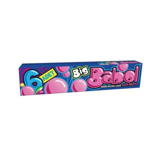 BIG BABOL TUTTI FRUTTI AROMALI  6AD