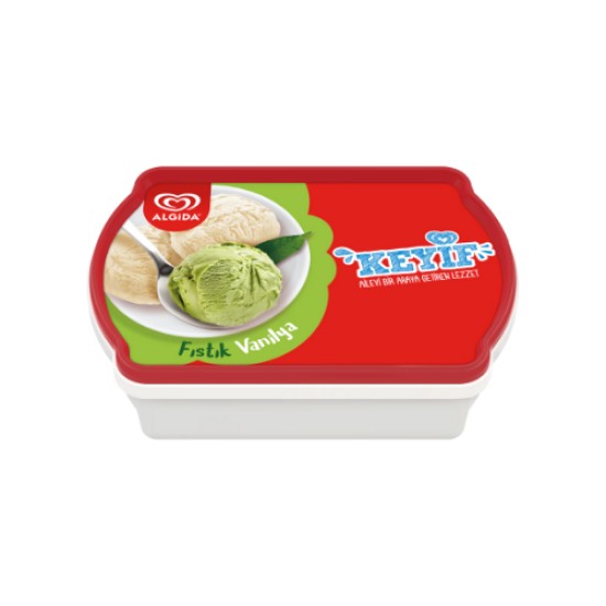 ALGIDA KEYIF FISTIK VANILYALI  750ML