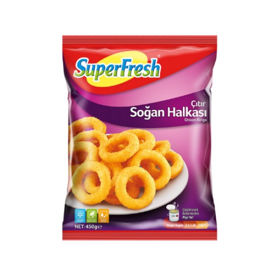 SUPERFRESH SOGAN HALKASI CITIR  450 GR