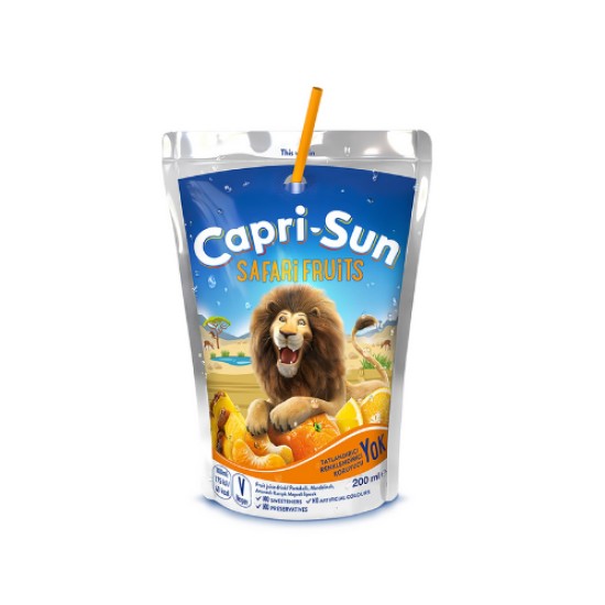 CAPRI SUN SAFARI FRUITS 200 ML