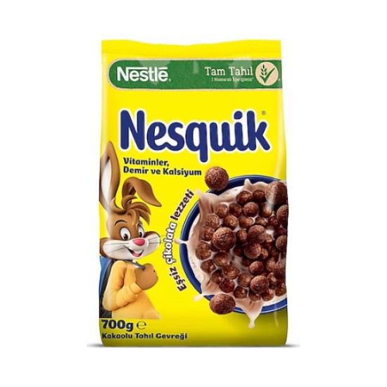 NESTLE NESQUIK WHEAT AND CORN FLAKES 700 GR