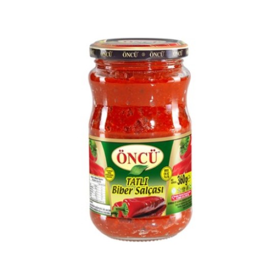 ONCU TATLI BIBER SALCASI CAM 360 GR