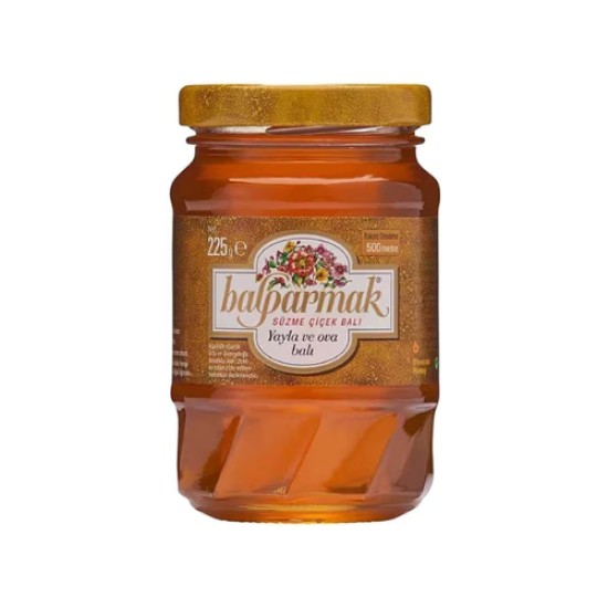 BALPARMAK SUZME FLOWER HONEY YAYLA OVA 225 GR