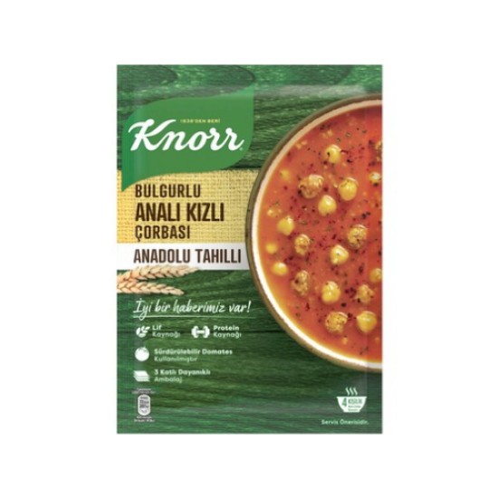KNORR CORBA BULGURLU ANALI KIZLI 92 GR