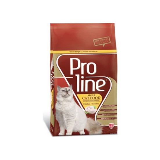 PRO LINE TAVUKLU KEDI MAMASI 1,5 KG
