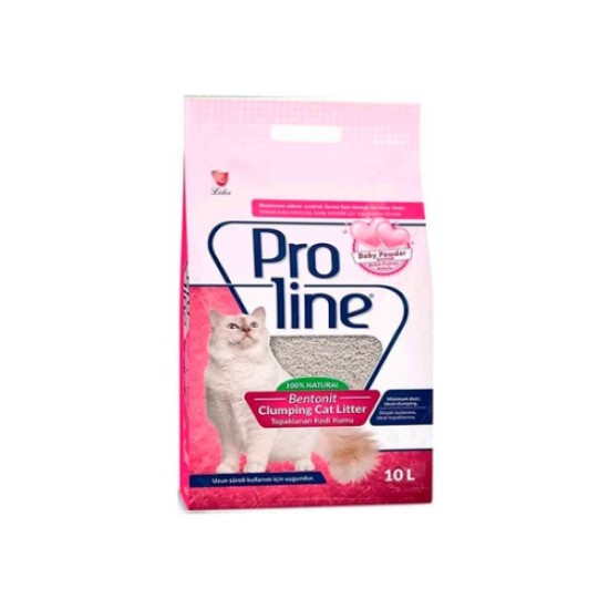 PRO LINE BEBEK PUDRA KOKULU KEDI KUMU 10 LT