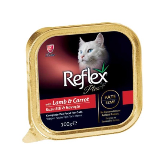 REFLEX KUZU ETLI HAVUCLU KEDI MAMASI 100 GR