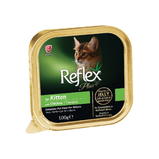 REFLEX KUMES HAYVANLI KEDI MAMASI 100 GR