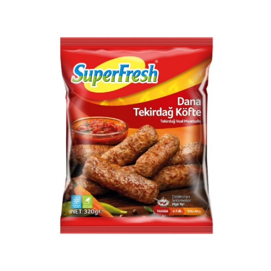 SUPERFRESH TEKIRDAG KOFTE 320 GR