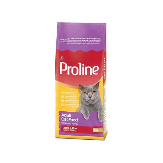 PROLINE KEDI MAMASI KUZU ETLI 15 KG