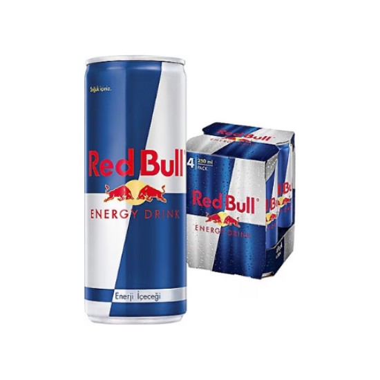 RED BULL ENERJİ 250 ML 4 LU