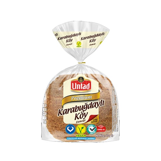UNTAD KARABUGDAYLI KÖY EKMEGİ 450 GR
