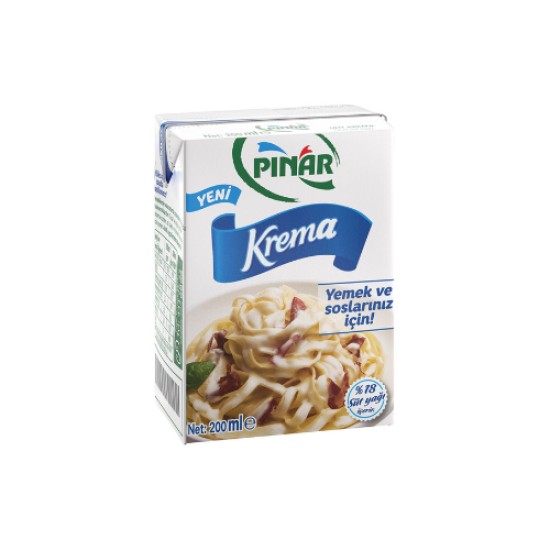 PINAR KREMA %18 YAGLI 200 ML