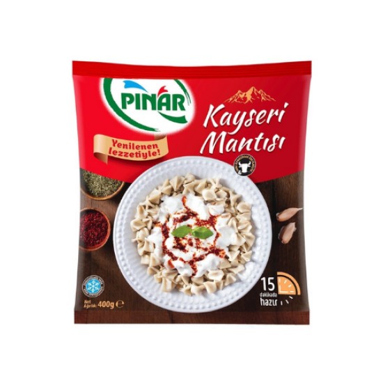 PINAR KAYSERI MANTISI %25 DAHA FAZLA 500 GR