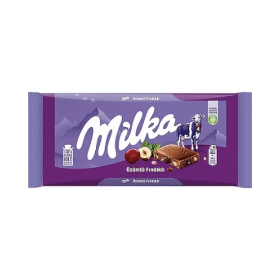 MILKA UZUMLU FINDIKLI 80 GR