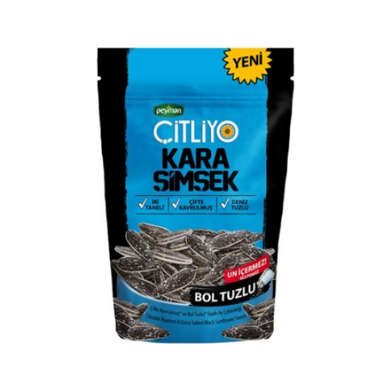 PEYMAN CITLIYO KARA SIMSEK BOL TUZLU 190 GR