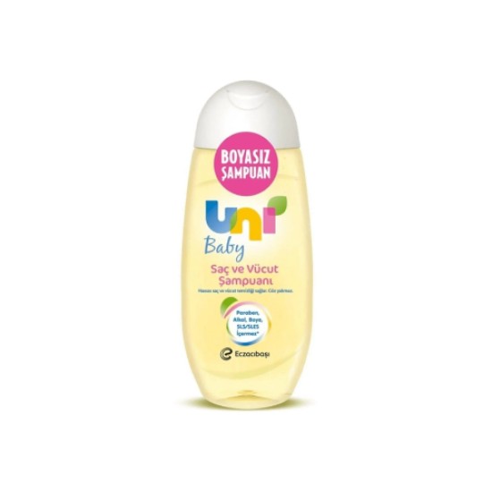 UNI BABY SAC VE VUCUT SAMPUANI 200 ML