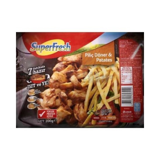 SUPERFRESH DANA DONER PATATES 200 GR