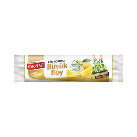 KOROPLAST EKSTRA LIMON KOKULU BUZGULU COP TORBASI