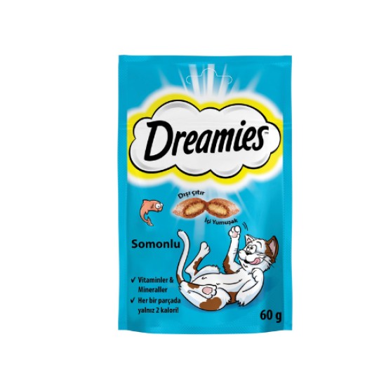 DREAMIES KEDI SOMONLU ODUL MAMASI 60 GR