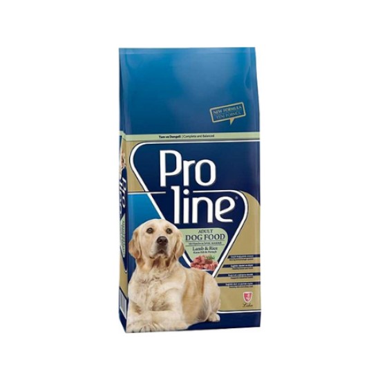 PRO LINE KUZU ETLI PIRINCLI YETISKIN KOPEK MAMASI 3 KG