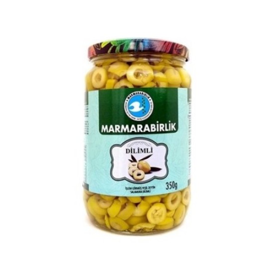MARMARA BIRLIK DILIMLI YESIL ZEYT. 350G