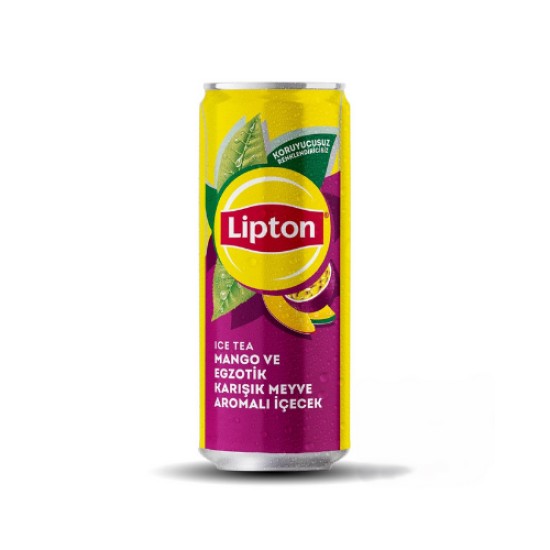 LIPTON ICE TEA MANGO VE EGZOTIK  330 ML KUTU