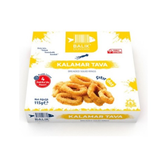 BALIK DUNYASI KALAMAR TAVA 115 GR